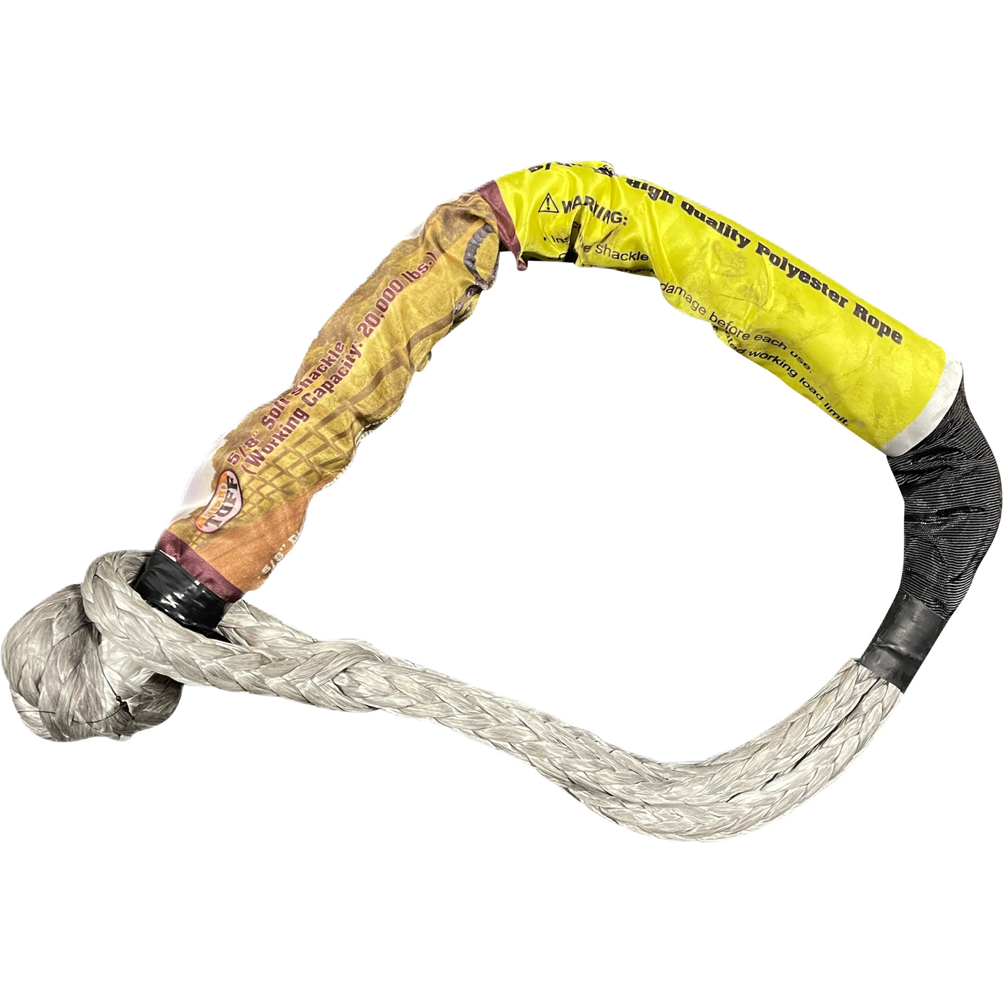 Field-Tuff Soft Shackle - 5/8in., 20,000-Lb. Working Load, Braided Polyester, Model# FTF-5810SS